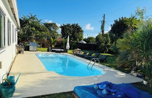 Alberca al aire libre 