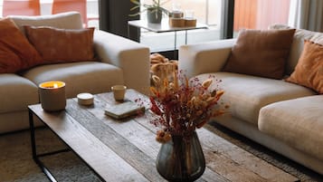 Smart-tv en een open haard