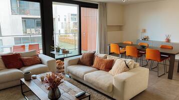 Smart-tv en een open haard