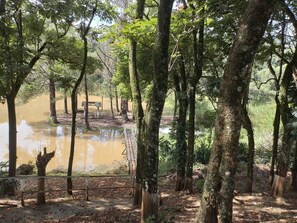 Property grounds - Beautiful country house for rent in Bragança Paulista. Available at the end of the year. Tel. 97386-7145. (Bragança Paulista)
