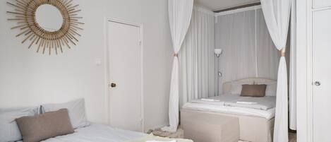 Työpöytä, Wi-Fi, vuodevaatteet