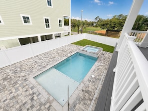 Pool - 5 Bedroom, Private Pool, Elevator - New Construction - Why Knot (Surfside Beach)