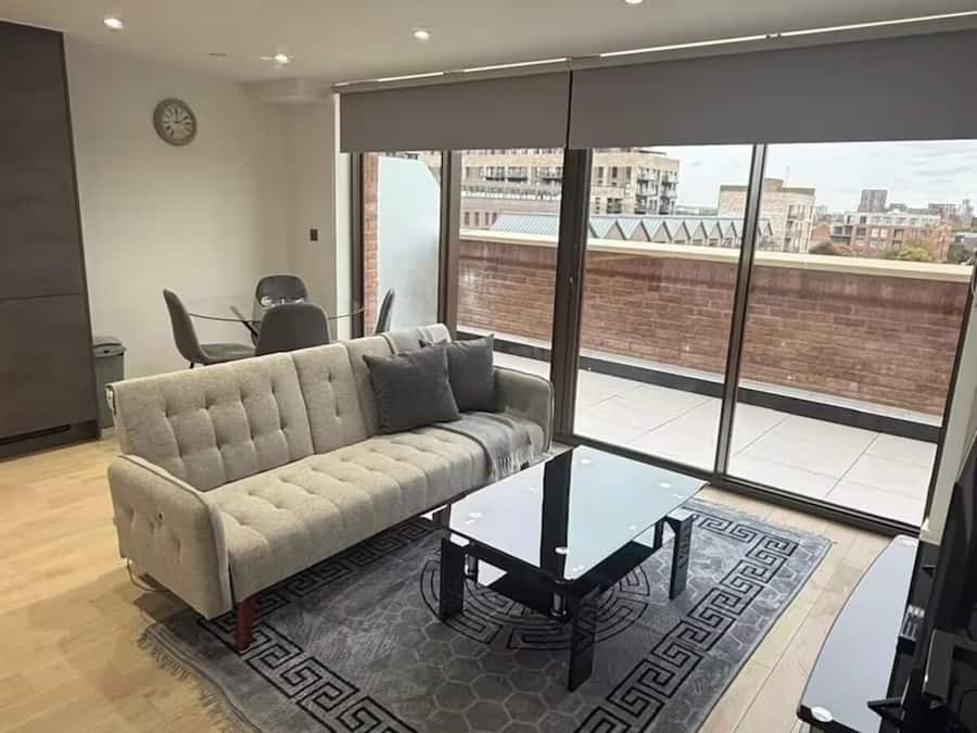 Apartment, 1 Bedroom | Living area