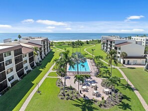 Pool - Beachfront Luxury Gulf Views Bikes Sanibel (Sanibel)