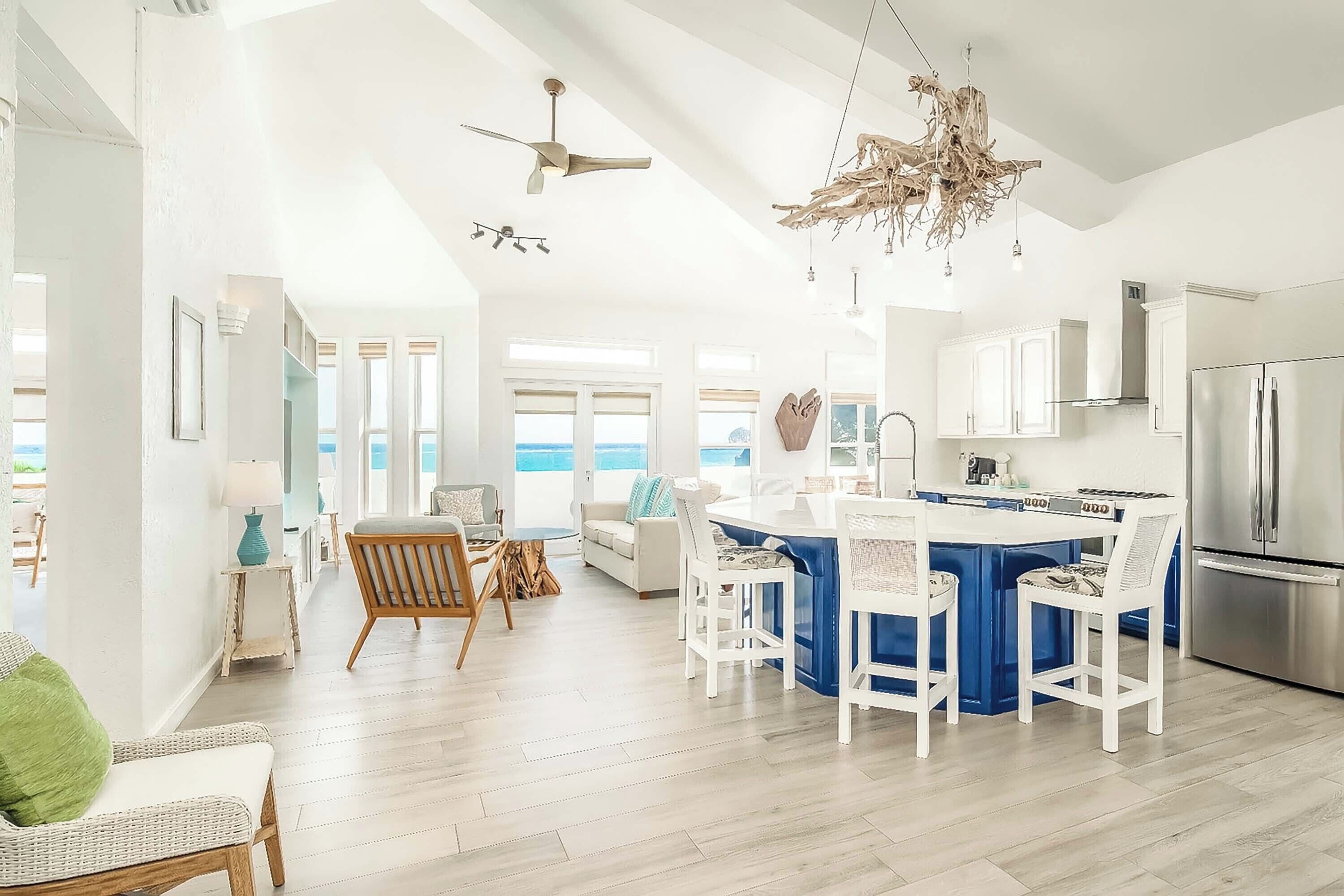 Suite, 3 habitaciones, balcón, vista al océano | Cocina privada