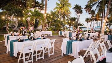 Área para banquetes al aire libre