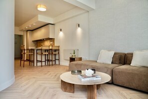 Living area - La Brisita - Apartamento elegante a pie de Playa. (Tarifa)