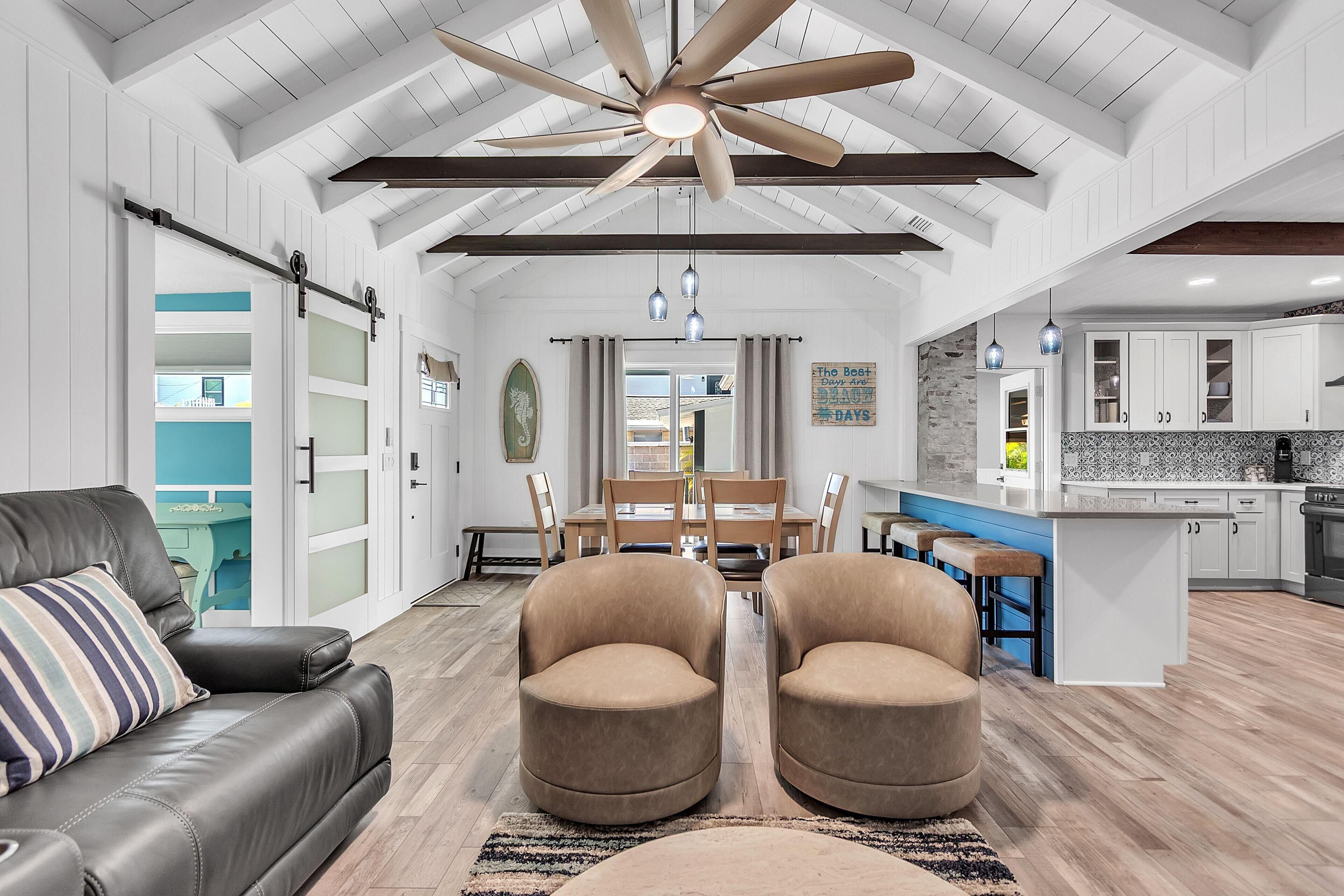 独立别墅, 多张床 (Curvy Coco) | 起居区