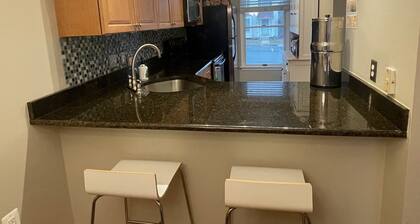 Cozy 1-bed/1 office townhome off Rte 29 in scenic Falls Church, 5 min. to 495/66