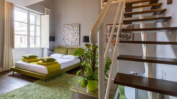 Suite Junior | Una scrivania, Wi-Fi gratuito, lenzuola