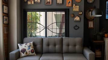 Zimmer, 1 Schlafzimmer, Raucher, Terrasse | Wohnzimmer