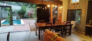 Room, 1 Bedroom, Smoking, Patio | Dining room