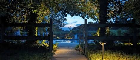 Enceinte de l’hébergement