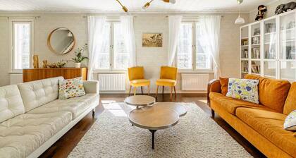 Large villa by a small river