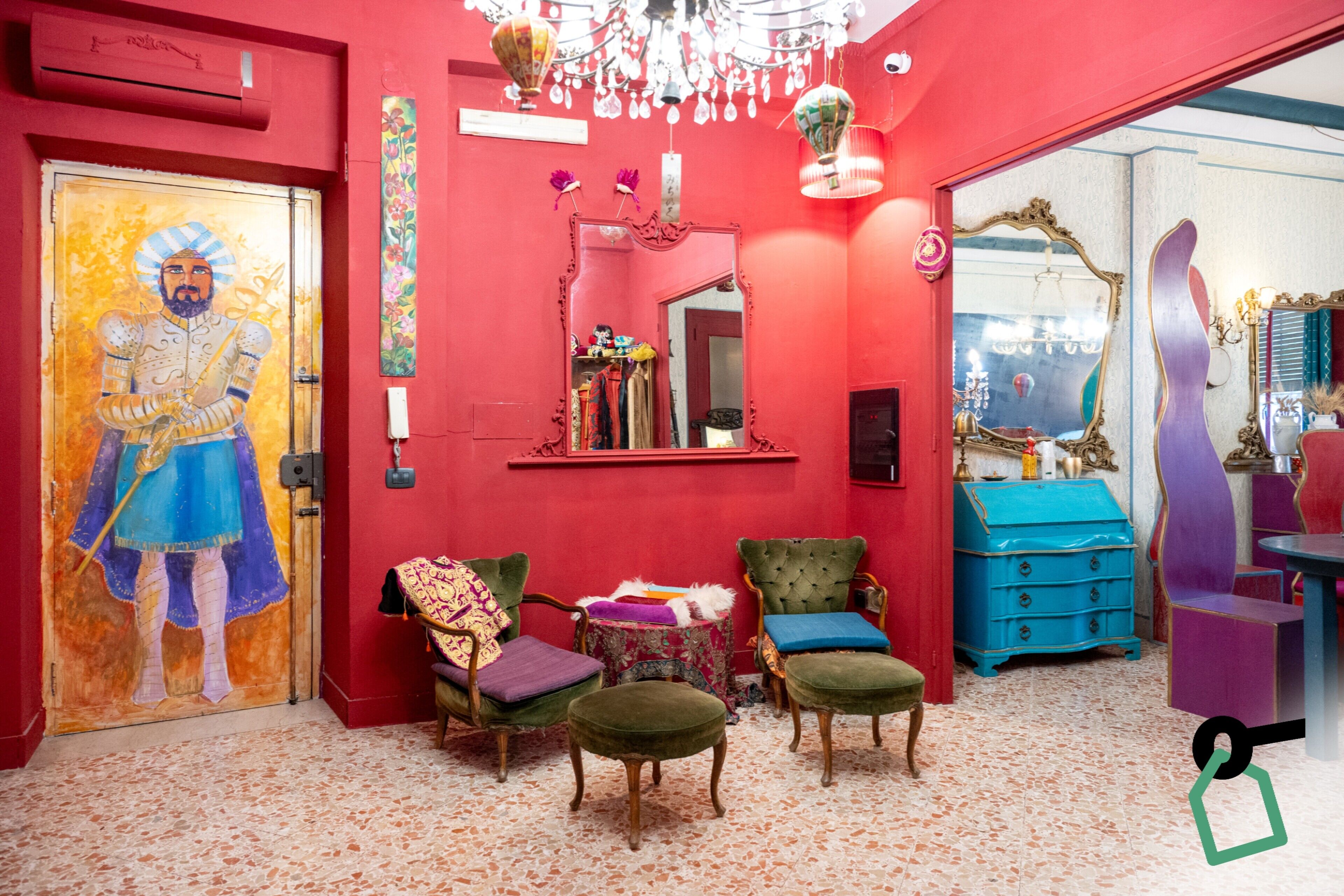 Sitzecke in der Lobby