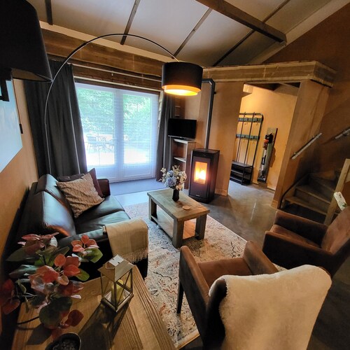 Charming 4-person apartment with rural atmosphere near forest and heathland