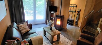 Charming 4-person apartment with rural atmosphere near forest and heathland