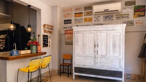 Kamer, 1 slaapkamer, roken, terras | Lobby