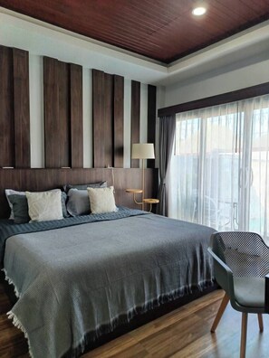 패밀리 빌라 | 저자극성 침구, 미니바, 객실 내 금고, 책상