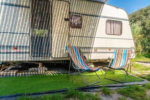 Exterior - Caravan for 2 People Near Anduze (Saint-Sébastien d'Aigrefeuille)