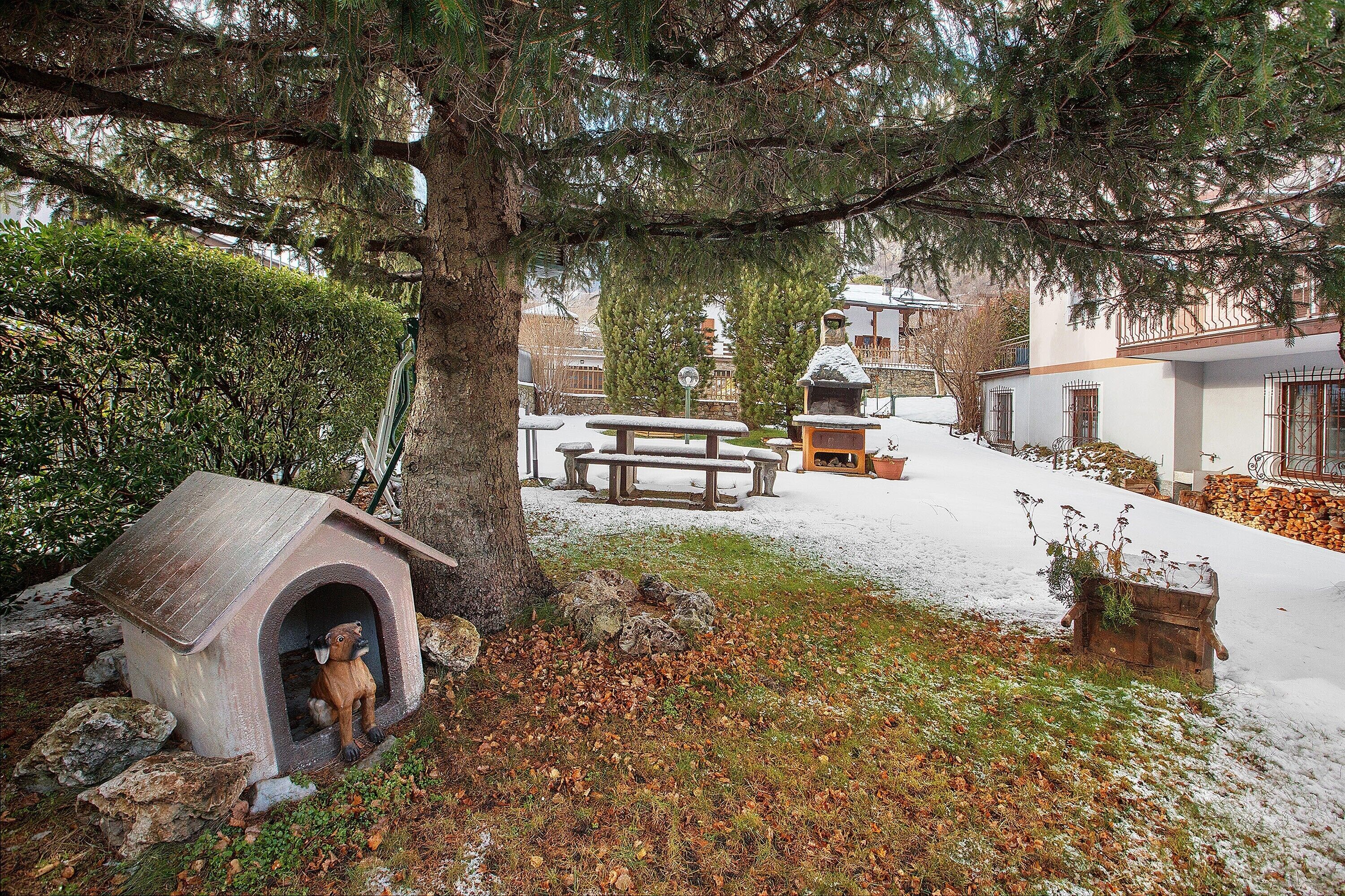 Enceinte de l’hébergement
