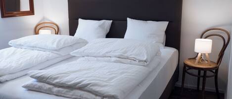 1 غرفة نوم وواي فاي وملاءات أسرّة