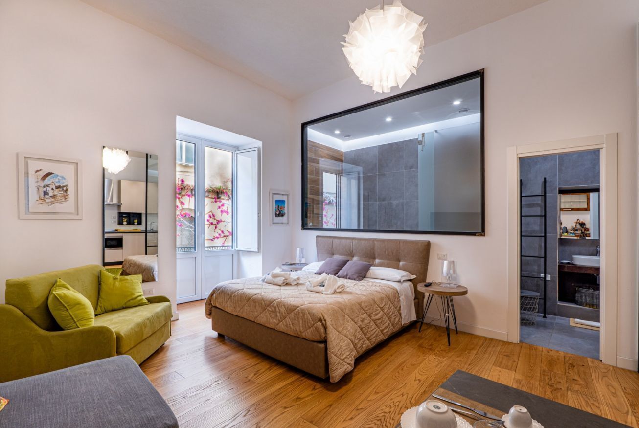 1 bedroom, iron/ironing board
