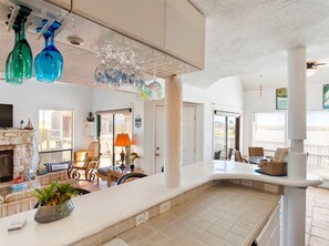 Interior - Coastal Lagoon Retreat in Matagorda w/ Beach Views & Pool Access (Matagorda)