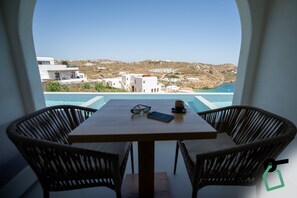 Double Room, Balcony, Sea View | Balcony - Hotiday Mykonos South Coast (Mykonos)