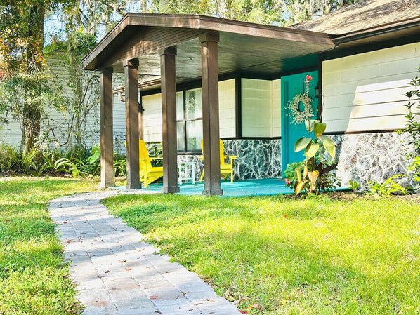 Enceinte de l’hébergement