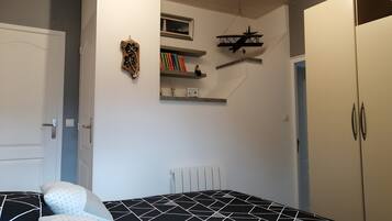 1 chambre, Wi-Fi, draps fournis