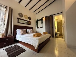 Wifi gratis y ropa de cama