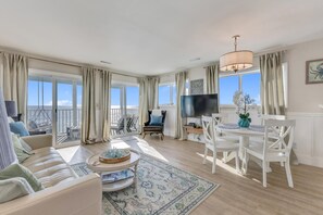 Smart TV - Shore am Happy - Oceanfront Condo with Community Pool & Beach access! (Kure Beach)