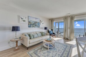 Smart TV - Shore am Happy - Oceanfront Condo with Community Pool & Beach access! (Kure Beach)