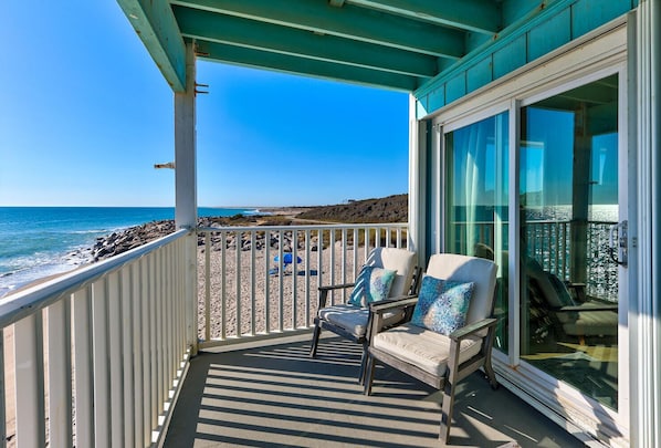 Property grounds - Shore am Happy - Oceanfront Condo with Community Pool & Beach access! (Kure Beach)