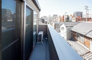 Villa, Multiple Beds, Balcony, City View | Balcony view - Seiran Villa (Osaka)