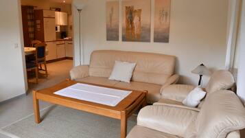 Televisie en een tafeltennistafel