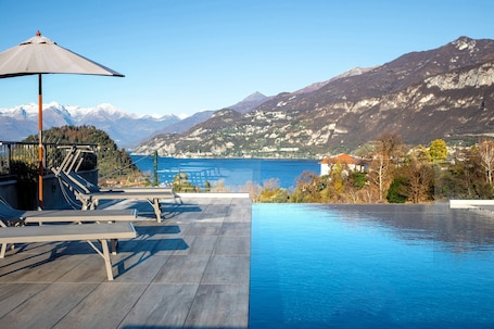 Pool. Apartment 'Lake Como Retreat - Bellagio' with Lake View, Wi-Fi and Air Conditioning