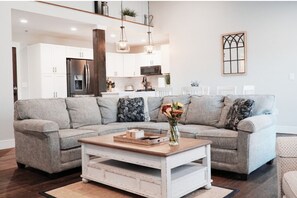 Living area - The Compass Suite - Only 5 Minutes to Downtown Mystic, CT (Stonington)