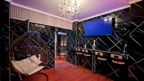 Apartment, 1 Schlafzimmer, Stadtblick | Wohnzimmer