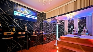 Apartment, 1 Schlafzimmer, Stadtblick | Wohnzimmer