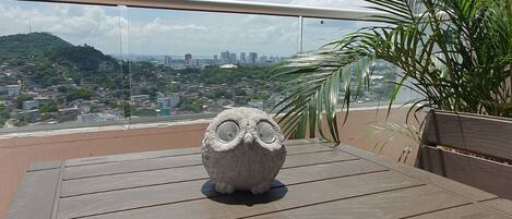 Appartement, 2 chambres, balcon, vue ville | Balcon