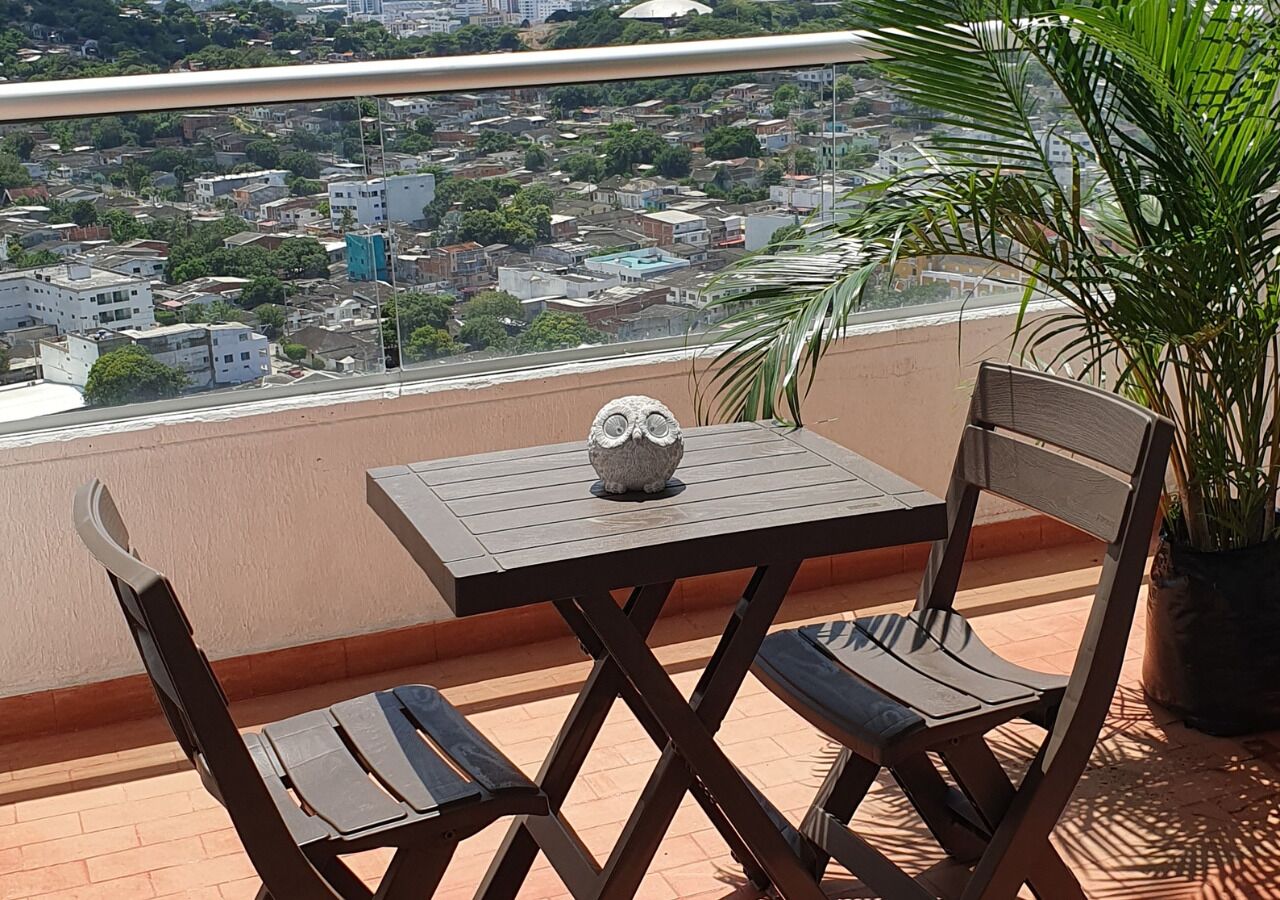 Apartment, 2 Bedrooms, Balcony, City View | Balcony