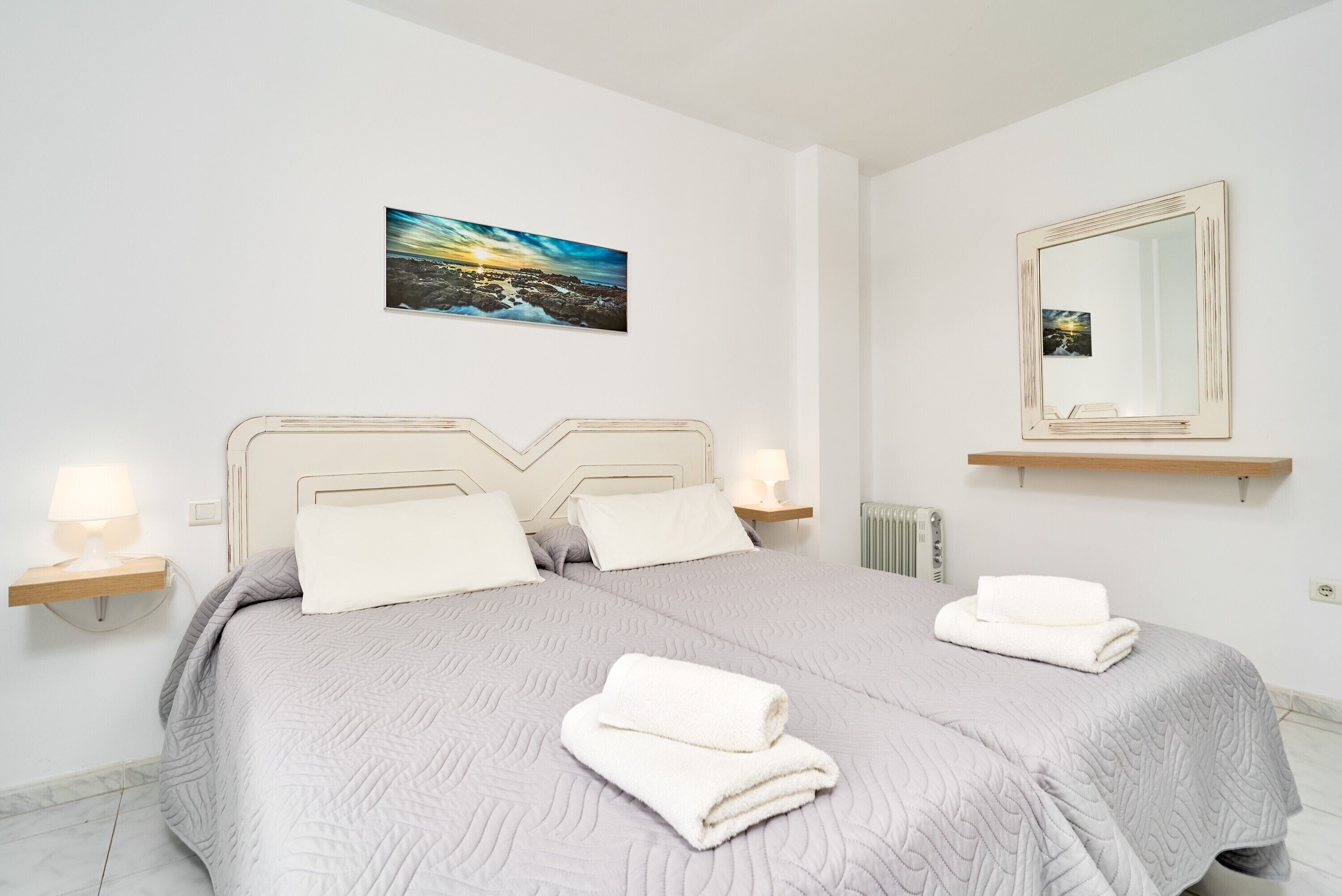 Bügeleisen/Bügelbrett, WLAN, Bettwäsche