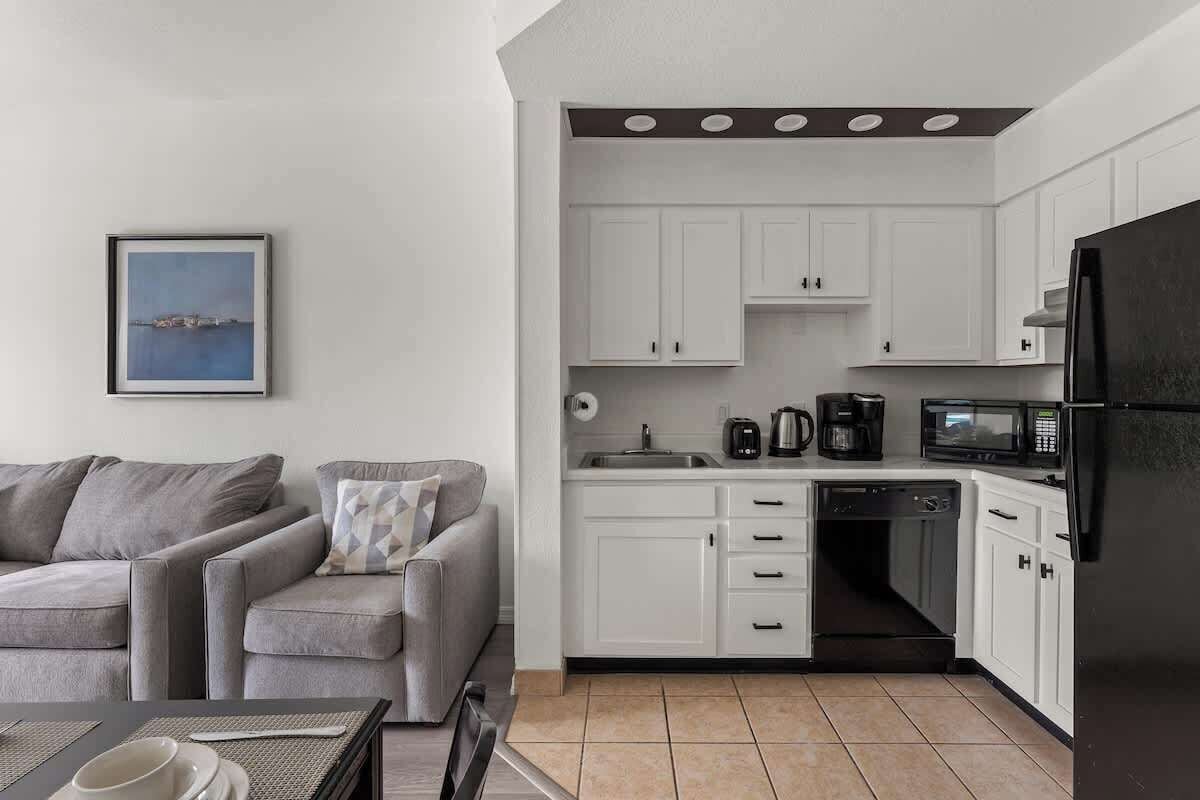 Appartamento (1 Bedroom) | Cucina privata | Microonde, forno, seggiolone, frullatore