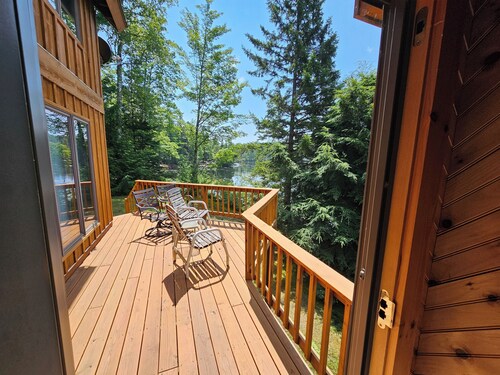 Charming 3-bedroom house on Forest Lake Ski/Snowmobile