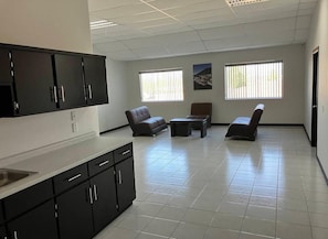 Sala de estar en el lobby