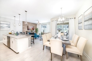 Villa (4 Bedrooms) | Living area | 50-inch Smart TV with cable channels - Chic, Spacious With Private Pool, Ideal Location (Kissimmee)