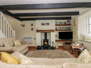 Living area - Driftwood Cottage (St Austell)