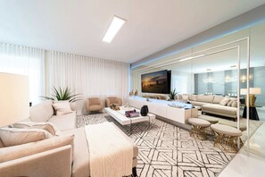 House (Multiple Bedrooms) | Living area - Themed 9BR Retreat, Pool & Soccer Fun (Kissimmee)